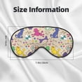 thumbnail image 4 of Uemuo Colorful Poodle Dog Pattern Sleep Eye Mask - Light Blocking Sleep Mask Blocking Out Light Perfectly, Soft and Comfortable Night Eye Mask, Eye Blinder, 4 of 7
