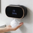 thumbnail image 4 of TIELUTT Automatic Foaming Soap Dispenser Touchless Wall Mounted Soap Dispenser with 3 Small Bathroom Storage Hot Towel Warmer Boho Bathroom Rugs Bathroom Organizer Shelf Towel Racks for Bathroom with, 4 of 5