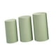 thumbnail image 3 of 3x cubiertas cilíndricas para pedestal de postre, cubiertas para pilar de pedestal, elegantes cubiertas cilíndricas Verde, 3 of 9
