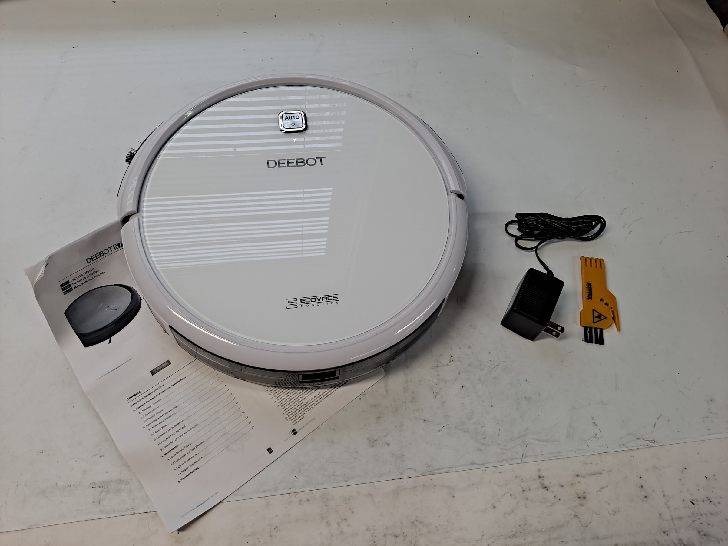 used like new Ecovacs Deebot N79W App Control Quiet Running Home