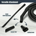 thumbnail image 4 of POWERTEC Shop Vacuum Attachment 5 Piece Kit for Wet Dry Vac with 2-1/4" Inlet, Shop Vac Accessories Kit for Workshop Cleaning and Car Detailing (70448), 4 of 8