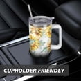thumbnail image 7 of 40oz Tumbler with Handle and Straw Lid | Vacuum Insulated Leak Proof Tumbler | Stainless Steel Travel Mug Water Bottle Cup Keeps Cold & Hot, 7 of 7