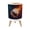 Color 2, variant on Small Trash Can with Lid Vibrant Red Trees Ethereal Misty Mountain River Landscape 1.8 Gallon Dog Proof Trash Can Round Garbage Can Waste Bin Wastebasket for Bathroom Bedroom Living Room