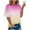 Khaki, variant on SwiftWear Women's Plus Size Crew Neck Short Sleeve Blouses Soft Stretchy Casual Loose Fit Tees for Every Body, S-5XL​
