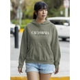 thumbnail image 2 of California Dream. Hoodie Women -Image by Shutterstock, Female Small, 2 of 4