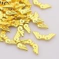 thumbnail image 1 of Tibetan Style Alloy Beads Angel Wings Lead Free & Cadmium Free Golden 21x7.5mm, 1 of 2