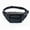 Black, variant on Leather Fanny Pack Mens Waist Belt Bag Womens Purse Hip Pouch Casual Business Belt Bag Waterproof, Suitable for Many Occasions and Easy to Carry Travel Sports