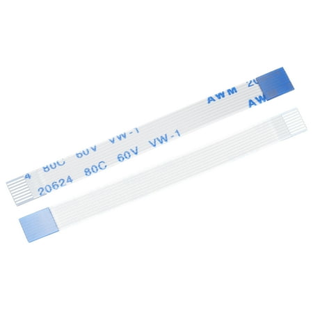FFC Ribbon Flat Flexible Cable 8 Pin 0.5mm 50mm (B Type) for LCD Laptop 20pcs