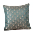 thumbnail image 1 of Funda de almohada decorativa de 45,7 x 45,7 cm, versátil, para sofá. Verde, 1 of 9