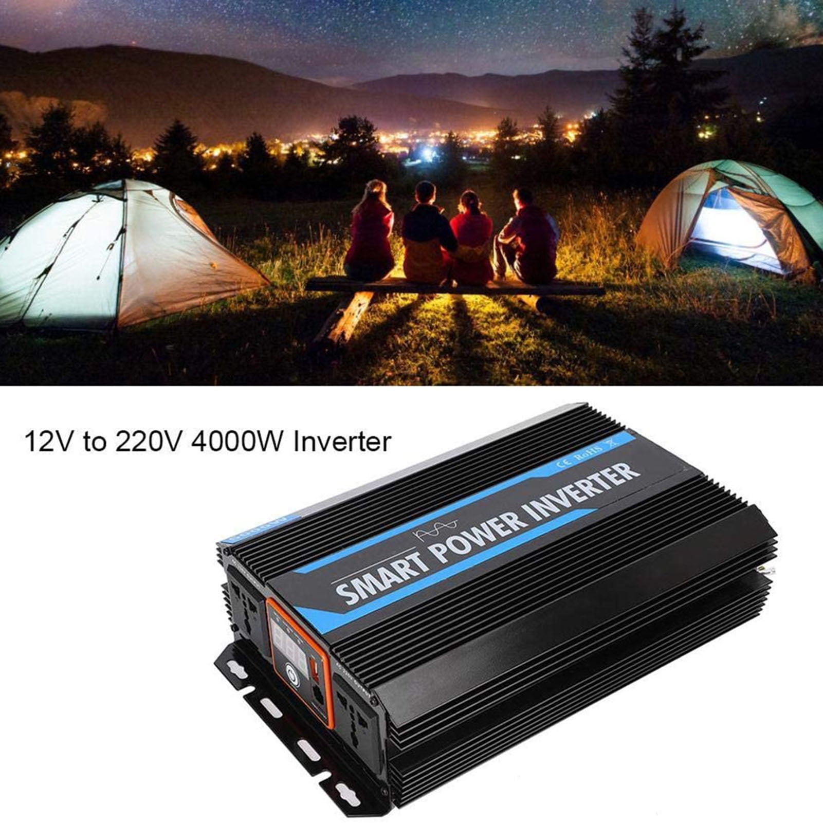,5000w 220v Peak 12v 220v Inverter Pure Peak 10000w Pure Sine Inverter 12v Inverter 10000w Rv Car To 220v Car 12v To 220v Qisuo Eryue Car Converter Inverter
