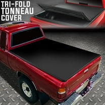 Nuvision for 89-04 Toyota Pickup Tacoma 6' Bed Soft Top Tri-Fold Adjustable Tonneau Cover