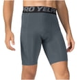 thumbnail image 4 of Fewfanhot Mens Shapewear Shorts Elastic Tight Fitting Underwear with Pockets, Shaping Boxer Briefs Sports & Fitness Wear, 4 of 5