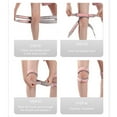 thumbnail image 6 of 5.1 x 24in Breathable and Non Slip Knee Pads, Care for Knees to Prevent Injury, Suitable for Daily Exercise and Fitness Use(Pink), 6 of 6