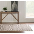 thumbnail image 3 of Linon Home Décor Roma Area Rug Collection, Ivory and Beige, 5.25' x 7', 3 of 6
