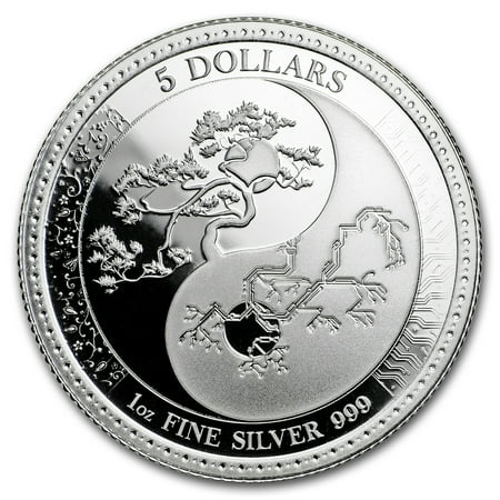 - 2018 Tokelau 1 oz Silver Equilibrium 2018 (Prooflike)