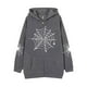 thumbnail image 5 of Dark hip-hop gótico Harajuku Y2k estampado de araña cremallera Sudadera con capucha hombres y mujeres Harajuku chaqueta sudadera, 5 of 5