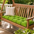 thumbnail image 2 of Outdoor Swing Bench Cushion,Thick Polyester Porch Swing Seat Pad,Replacement Patio Cushion for Garden Bench Patio, 2 of 7