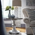 thumbnail image 4 of Sedona White Round End Table, 4 of 6