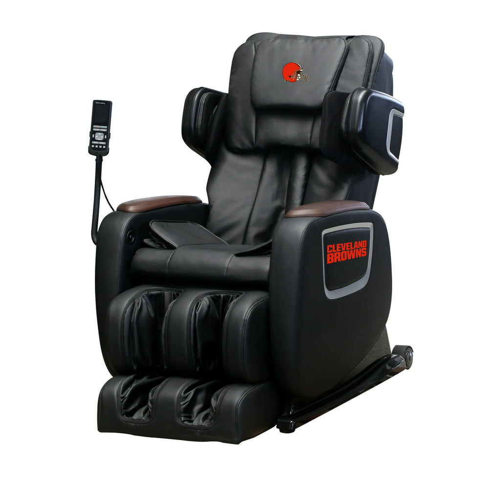 Nfl Electric Full Body Shiatsu Massage Chair Foot Roller Zero Gravity Wheat