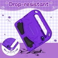 thumbnail image 4 of BMOUO Kids Case for Onn 8.1 Inch Core Tablet 2026 Model, Lightweight Foldable Kickstand Shockproof Handle Design Case for Onn 8.1 2026, Purple, 4 of 8
