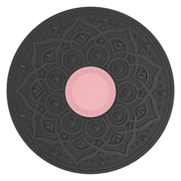 Tabla de equilibrio Wobble, ejercitador de equilibrio antideslizante para entrenamiento de core (rosa)