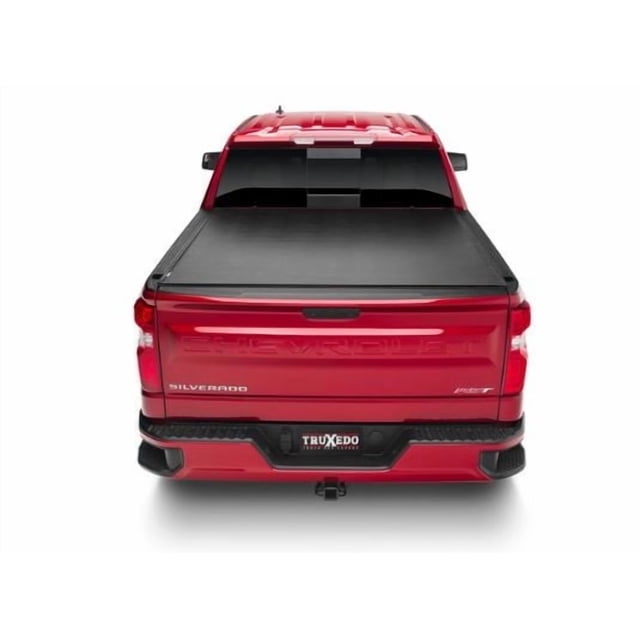 Truxedo Tonneau Cover 1572801 Sentry; Hard Roll-Up; Non Lockable; Black; Leather-Grain Vinyl
