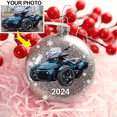 thumbnail image 4 of Personalized Canam Spyder Glitter Plastic Ornament, Canam Spyder Christmas tree décor, Canam Spyder custom photo ornament, Canam Spyder gift, 4 of 7