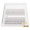 thumbnail image 3 of Juego de 240 extensiones de pestañas postizas Sincero 12 filas longitudes variadas raíces planas extremos cónicos, 3 of 10