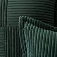 thumbnail image 3 of Juego de 2 fundas de almohada de pana navideñas de 18 x 18 pulgadas, color verde oscuro, súper suaves, 3 of 4
