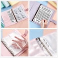 thumbnail image 4 of 100 Envelope Challenge Binder Money Saving Binder, Easy and Fun Way to Save $5,050, Cash Stuffing Budget Planner Savings Challenge Book (Pink), 4 of 6