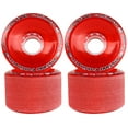 thumbnail image 4 of Moose Kicktail 9.75" x 36.5" Longboard Stained Red Complete, 4 of 4