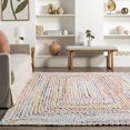 thumbnail image 4 of nuLOOM Tammara Boho Cotton Hand Braided Area Rug, 8' Round, Ivory, 4 of 9