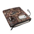 thumbnail image 2 of HELLHERO 1 pc Book Club Gifts Book Organizer Bag with Handle Pocket Polyester Fabric Book Organzoer Holder for Mother Notebook Women 8.66 x 11.42, 2 of 8