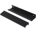 thumbnail image 1 of Tiradores para gabinete LC LICTOP de aluminio negro de 15 cm, 6 piezas, 1 of 6