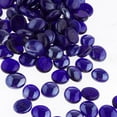 thumbnail image 3 of 100 Piezas Guijarros de Mármol de Relleno de Jarrón Arreglos Florales Decoración para Hogar Acuarios - Azul zafiro Colco cuentas de mármol de cristal, 3 of 7