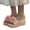 Light Pink, variant on Espadrilles Platform Slip on Dress Sandals for Women 2025 Trendy Flower Chunky Wedge High Heels Beach Slides