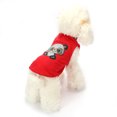 thumbnail image 3 of Cuadros Decorativos DIY Applique Diamond Puppy Shirt Impreso Transpirable Pets Chaleco Rojo (Panda) Wdftyju embutido en tela, 3 of 8