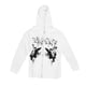thumbnail image 2 of Chaqueta con capucha con cremallera para mujer,Chaqueta con capucha con cremallera para mujer Abrigo con capucha con cremallera y cordón Chaqueta con cremallera gruesa Probada profesionalmente, 2 of 8