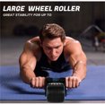 thumbnail image 3 of Jacenvly - Rueda abdominal automática para entrenamiento abdominal, equipo de fitness abdominal, rodillo, artefacto auxiliar abdominal, rodillo de entrenamiento abdominal para hombres en casa., 3 of 7