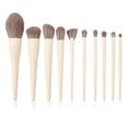 thumbnail image 1 of Makeup Brushes Premium Foundation Powder Concealers Eyeshadows Makeup Brush Set-Creamy White, 1 of 4