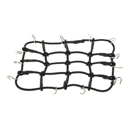 Nets Rocks - 1/10 RC Rock Crawler Elastic Luggage Net for Axial SCX10 90046 D90 TRX-4 RC Car