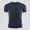 Navy blue, variant on Mens Short Sleeve T Shirt Summer Plain Casual Gym Muscle Crew Neck Slim Fit Tops