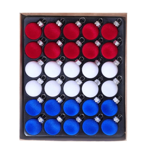 Liyamei Mix And Colors 3cm/30pcs Flocking Package Pendant Multiple Six Of Colors To Choose From.