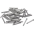 thumbnail image 1 of czcpp-Finishing Nails 150pcs 25mm 1 Inch Hand-Drive Hardware Carbon Steel Nail Lost Head Nails, Silver, 1 of 4