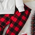 thumbnail image 5 of Linfrsh Toddler Baby Boy Outfits Cute Sweatshirt Top and Pant Set Infant Long Sleeve Clothes Fall Winter Clothes, 5 of 6