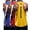 31# Blue, Red, Yellow, Pack of 3, variant on [4 Pack] Cadmus Men's Sleeveless Muscle Shirts Dry Fit Gym Workout Tank Top,Large