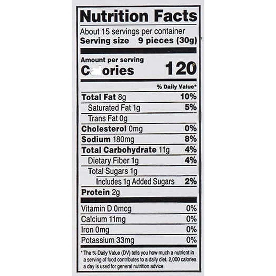 Schwartz Brothers Bakery Organic Everything Bagel Chips 15 Ounce