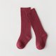 thumbnail image 1 of 18 colores nuevos sólidos para bebés, niños y niñas hasta la rodilla, calcetines largos de algodón transpirable a rayas, calcetín suave para niños, calcetines de uniforme escolar para niños Tan Jianjun unisex, 1 of 2