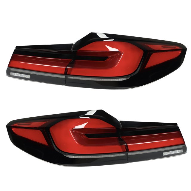 LED Tail Light, 2021 Look LCI LED Tail Lights RED Tailight Assembly For 5 Series G30 M5 F90 Pre Facelift 2017-2020