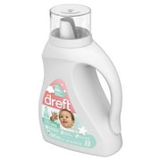 Dreft Active Baby Liquid Laundry Detergent, Sensitive Skin, Hypoallergenic, 32 Loads, 46 fl oz